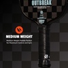 image:imageOnix Outbreak Pickleball Paddle Reinforced by TeXtreme Technology for Improved Performance and Stronger PlayBlue