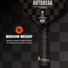 image:imageOnix Outbreak Pickleball Paddle Reinforced by TeXtreme Technology for Improved Performance and Stronger PlayRed