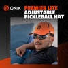 image:imageOnix Pickleball Premier Lite Hat  Lightweight Breathable and Stylish Headwear for OnCourt ComfortOrange