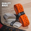 image:imageOnix Pickleball Pro Team Perforated Replacement Grip  BlackOrange for Enhanced Comfort Superior Control and AllDay Play