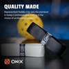 image:imageOnix Pro Team Paddle Replacement Grip Black  Comfortable ShockAbsorbing Grip for Maximum Control amp Stability