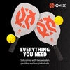 image:imageRecruit by Onix Pickleball Starter Set  Includes Two Poplar Wood Paddles and Two Yellow BallsONIX Recruit Starter Set