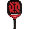image:imageOnix Mayhem Patented ThermoFused Technology Carbon Fiber Power Frame Polypropylene Honeycomb Core Performance Power and Control Pickleball Paddle  14mm or 16mm16 inches length  8 width