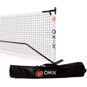 image:imageONIX Pickleball 2in1 RegulationSize Portable Net and Practice Net Set Includes Carrying Case with WheelsNet Set