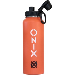 image:imageONIX Pickleball Accessory Stainless Steel Insulated Sweat Proof Dishwasher Safe Double Wall 40 oz Water Bottle  Orange