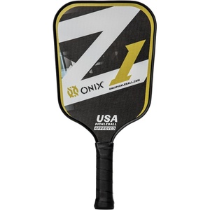 image:imageOnix Graphite Z5 Carbon Fiber Pickleball Paddle with WideBody Shape Honeycomb Core amp Graphite FaceONIX Z1 Pickleball Paddle  Yellow