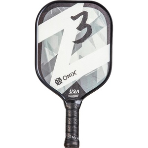 image:imageOnix Graphite Z5 Carbon Fiber Pickleball Paddle with WideBody Shape Honeycomb Core amp Graphite FaceONIX Z3 Paddle  Black