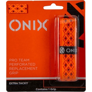 image:imageOnix Pickleball Pro Team Perforated Replacement Grip  BlackOrange for Enhanced Comfort Superior Control and AllDay Play