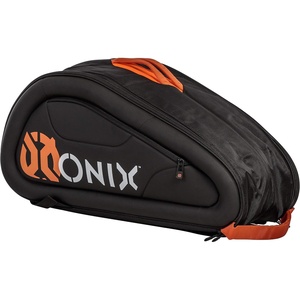 image:imageOnix Pro Paddle Backpack  Spacious Pickleball Bag Holds Up to 6 Paddles Separate Clothing Compartment with Thermal Lining Multiple Zippered Pockets and Dual Carry Options for Easy Transport